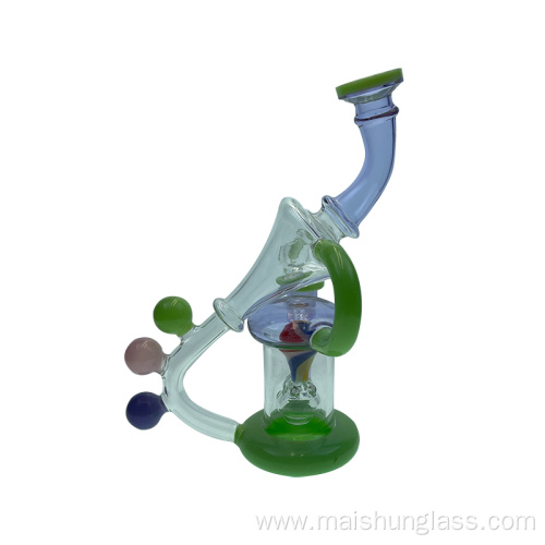 With ball Special Shaped Glass Bong